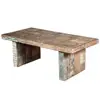 Rustic Mission Reclaimed Wood Distressed Coffee Table