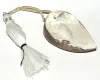 Real Raw Shell Druzy, Earth Mined, Drilled with Tassel Sparkly Cabochon 100% Natural Fossilized Druzy Shell