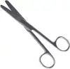 Cheap Quality Operating Dressing Surgical Scissors Straight Blunt / Blunt