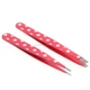 Eyelash eyebrow Hair Removal tweezers stainless steel tweezers Make up Eyelash women beauty cosmetic tools