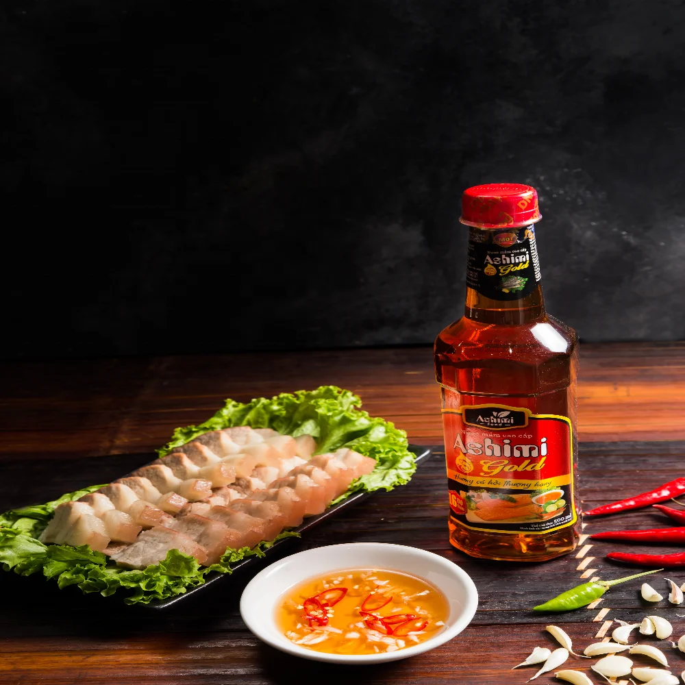 
Vietnam Anchovy fish sauce and sea food dipping condiment in PET bottle 750ml with ISO 22000:2005 for Foods brand distributor 