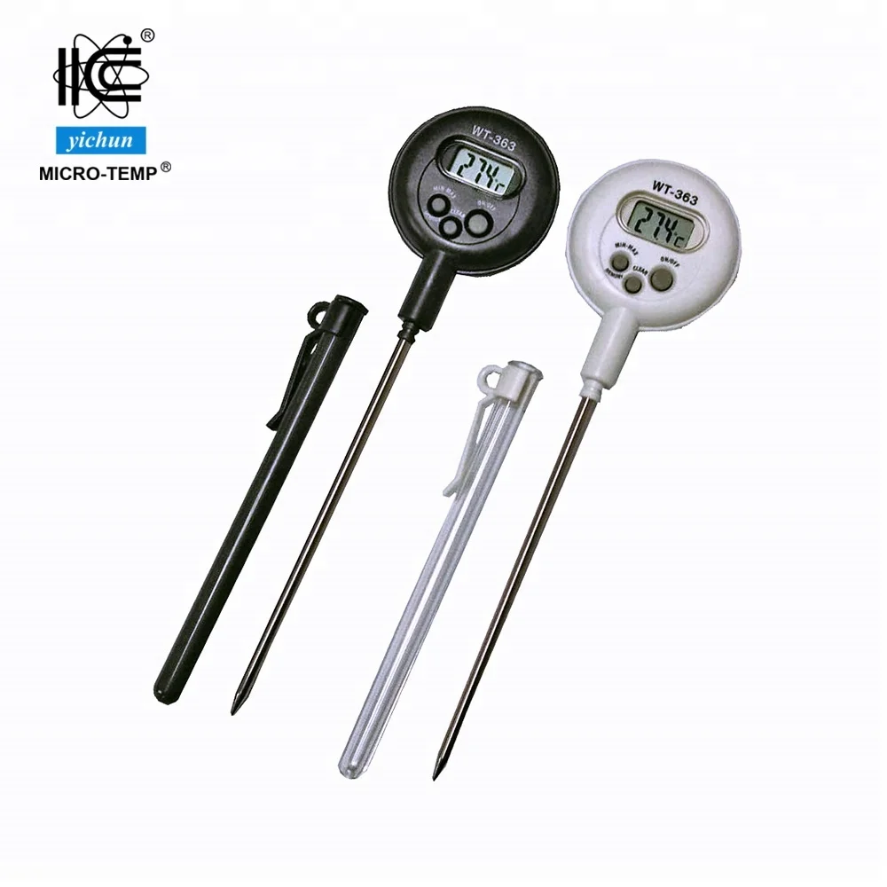 Wt363 Waterproof Digital Thermometer With Stainless Probe Buy Lcd Thermometer,Pen Type