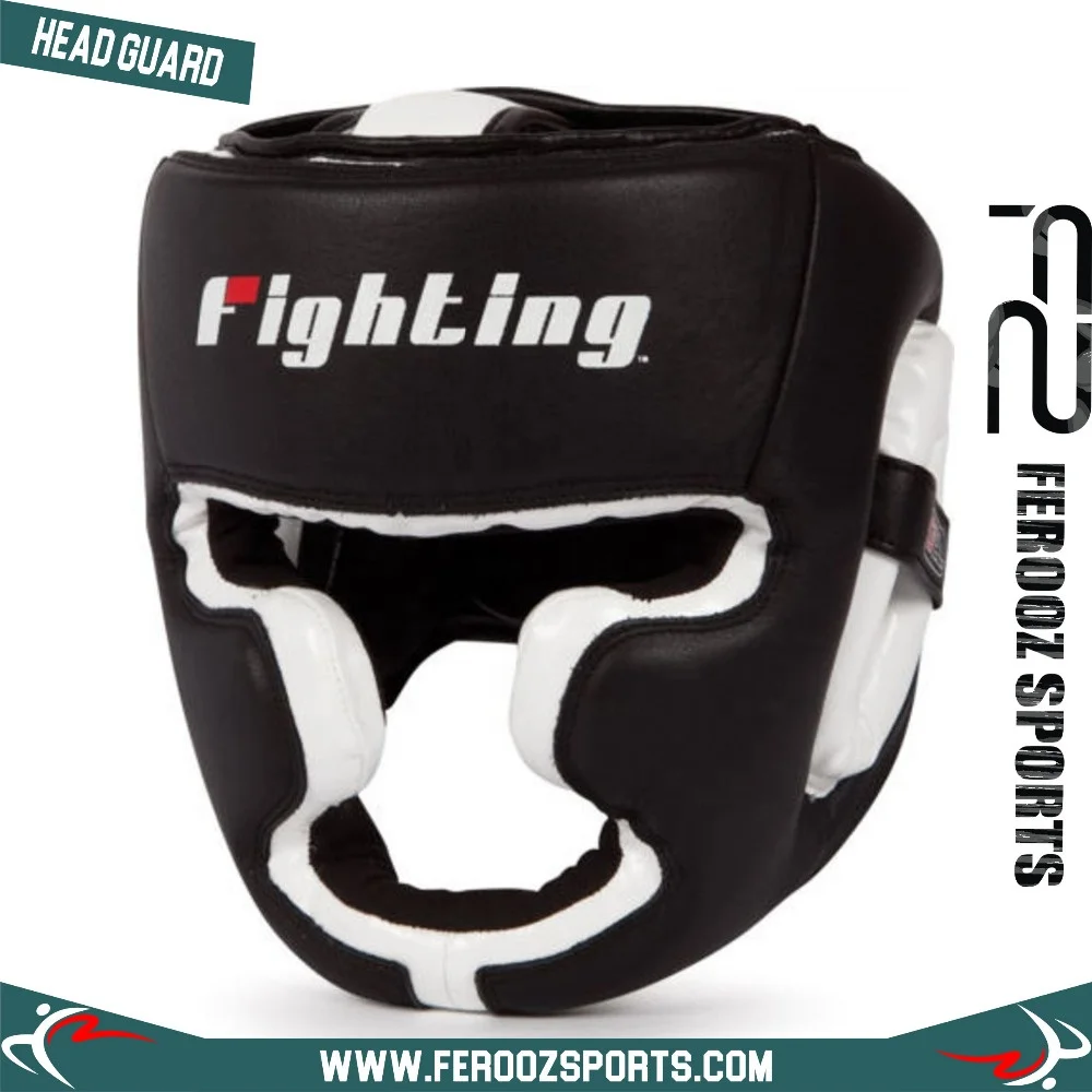 Double Layered Sparring Head Gear Helmet Guard Protecter Karate TKD Martial Arts