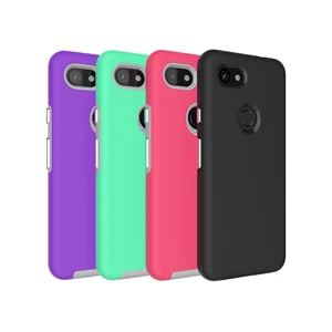 New Durable 2 in 1 Shockproof Armor Phone Case for Google Pixel 3A and 3A XL