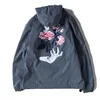 Newly Arrived Warm Men women 3M Reflective Jacket Raincoat Outerwear Windbreaker Thick Jackets