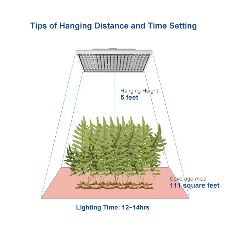2021 Best Led Grow Light For Indoor Plants Growing Flower Stage Seeds