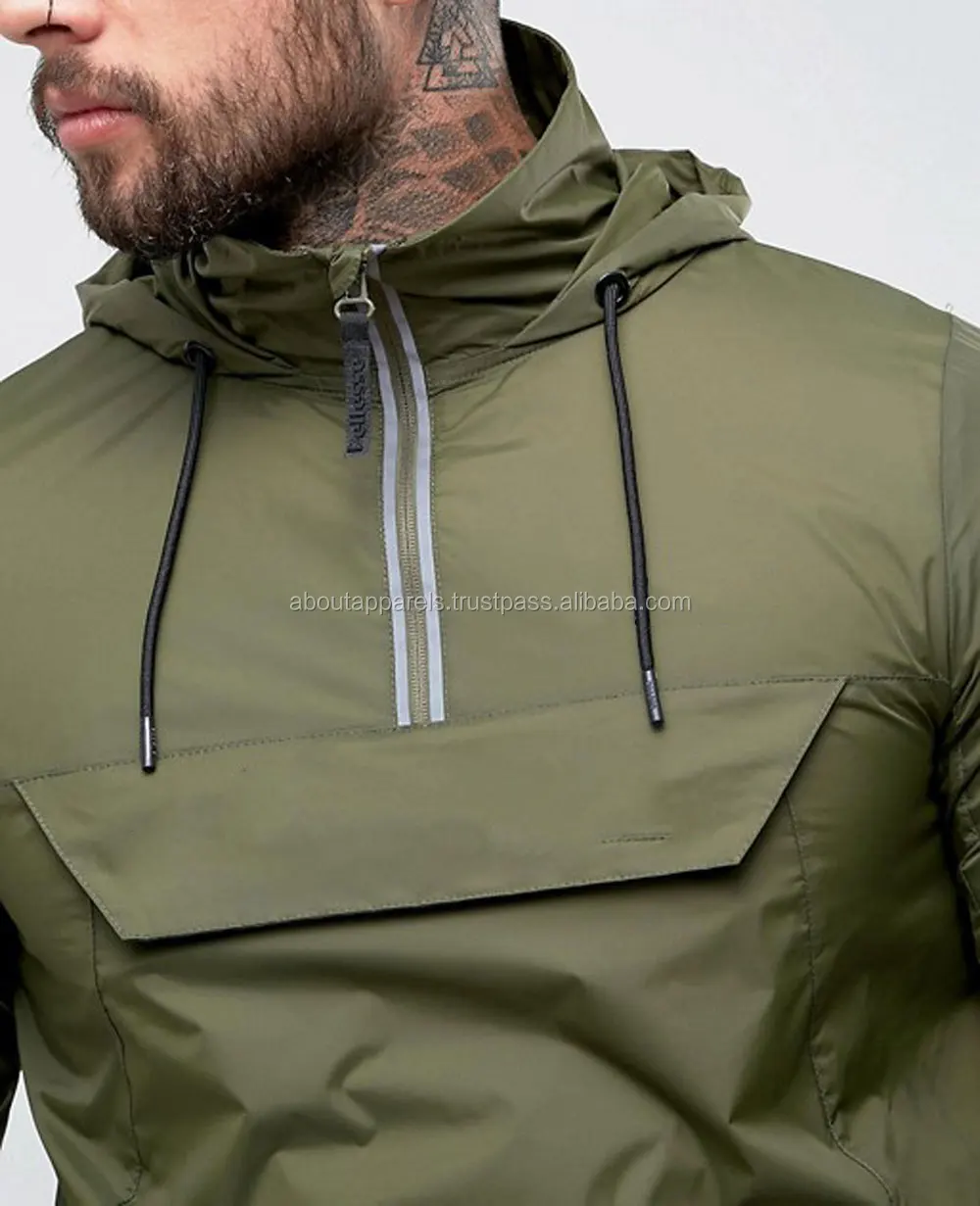 wholesale hooded windbreaker