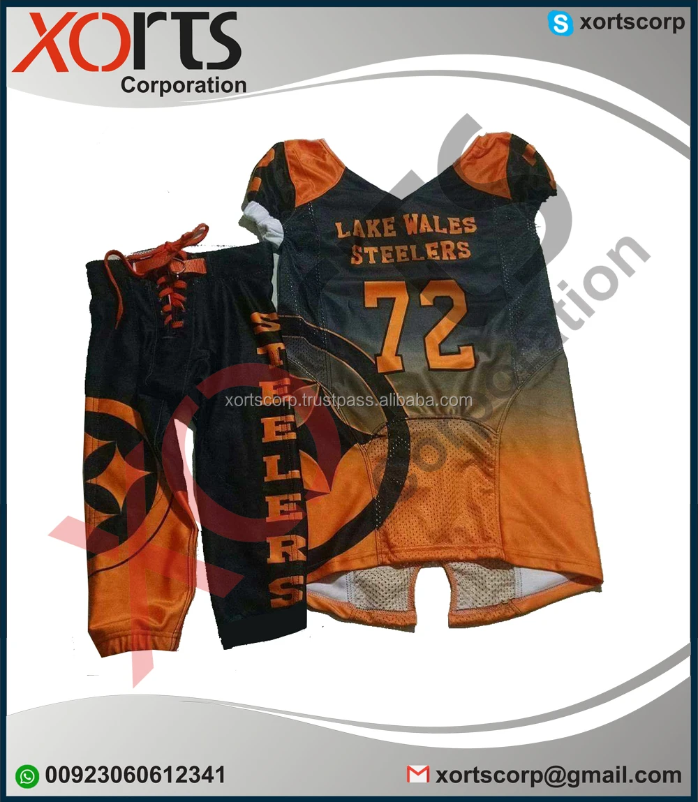 Custom Design Yellow American Football Jerseys Buy American Football