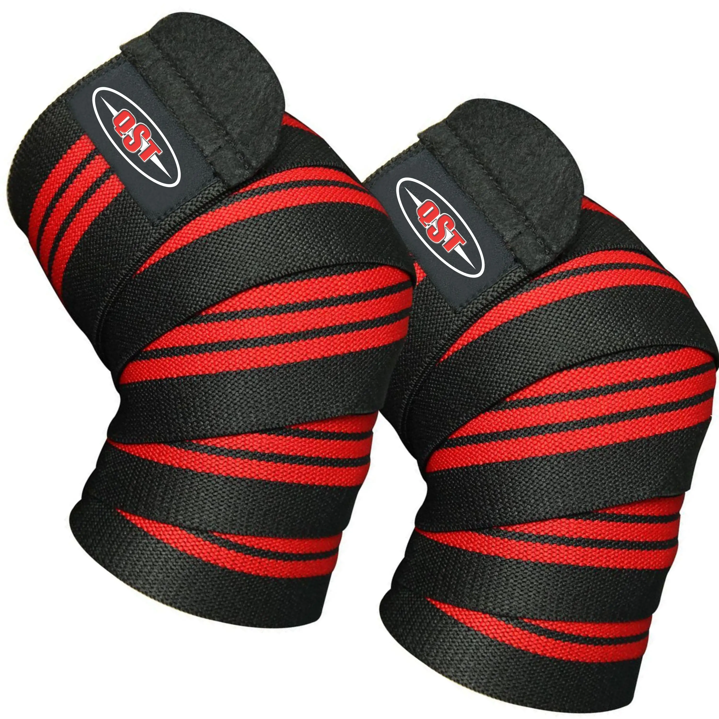 Customized Adjustable Knee Wraps For Weightlifting Best Fitness