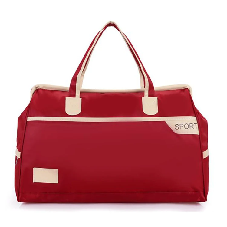 Custom Colorful Women Gym Bag Travel Duffle Bag