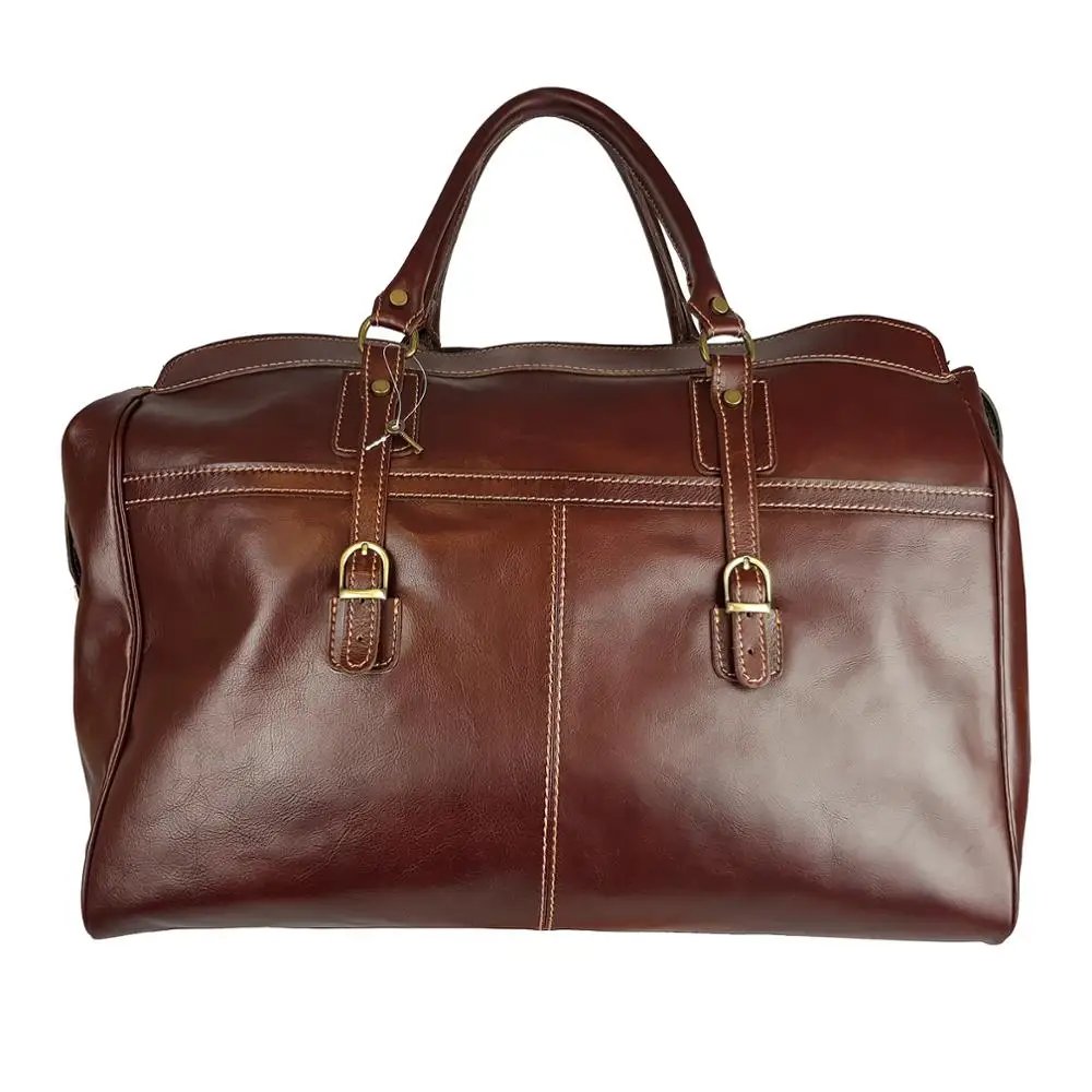 
Duffel Bag for Men Usage Travel Bags Genuine Leather Luxury FG Marco 