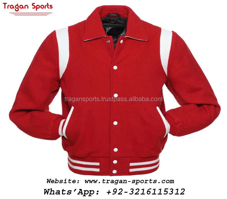 Baseball Varsity Jacket Style Plain School Jackets Top 513 Year 11