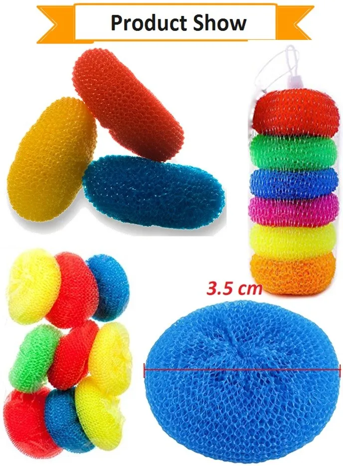 Household Cleaning Plastic Scrubbers - Buy Plastic Pot Scrubbers ...