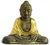 Sitting Buddha with Candle Holder Home and Garden Decoration Buddha Statue with Fine Detail