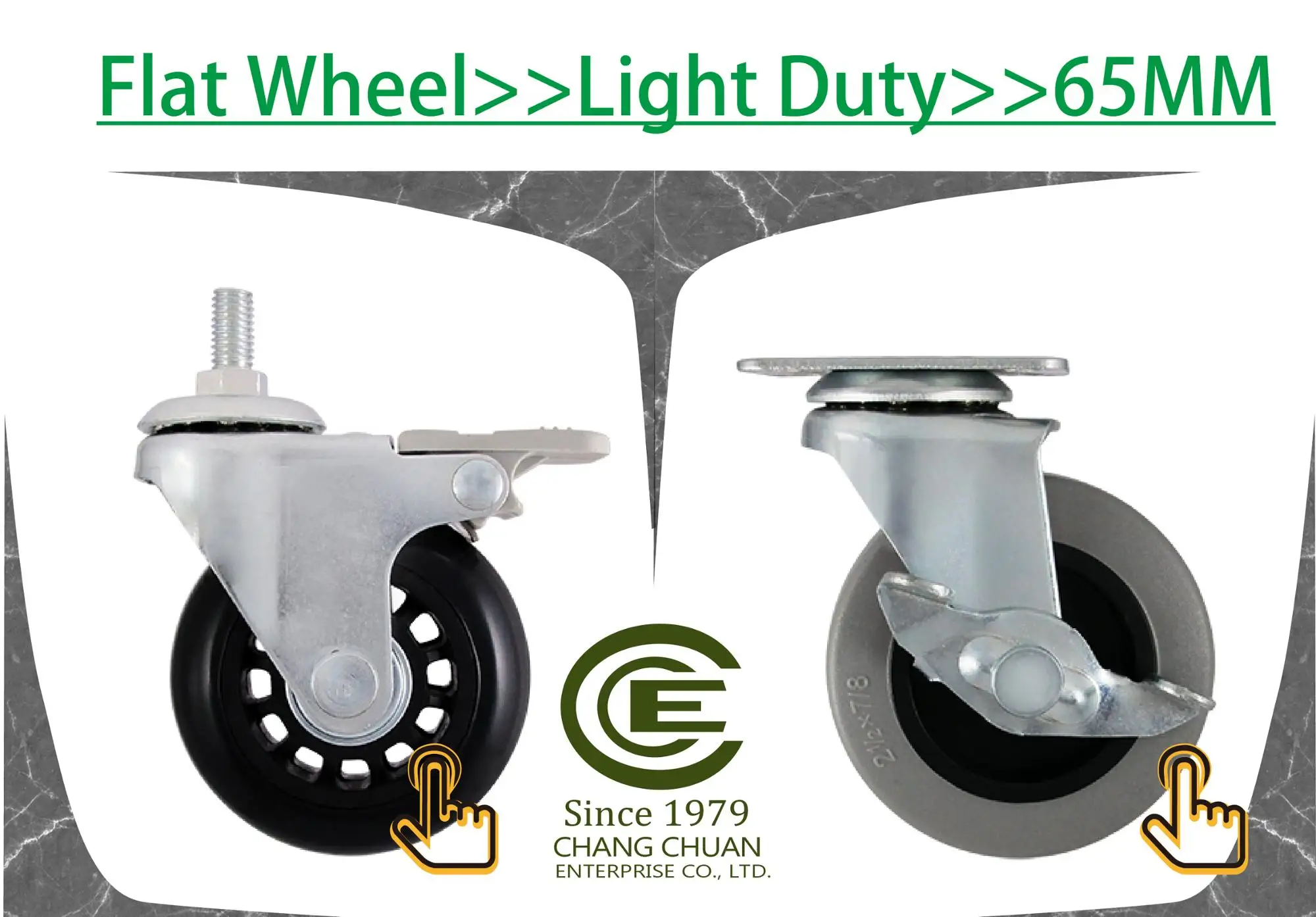 Rubber Caster Wheels For Dining Room Chairs
