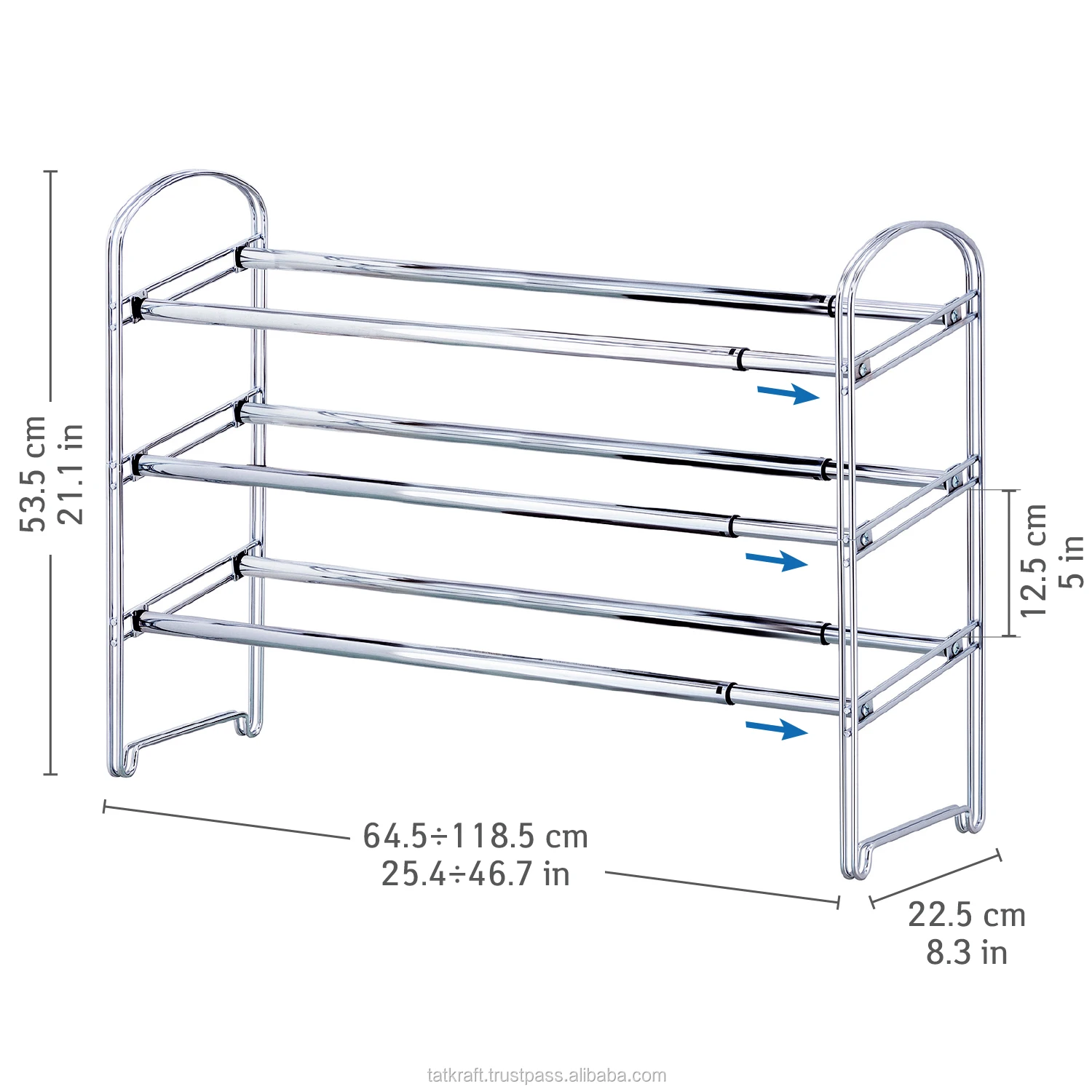 Tatkraft Maestro Heavy Duty Shoe Rack Steel 3 Tier Extendable Buy Metal Shoe Rack Extandable Shoe Rack Shoe Rack Cabinet Product On Alibaba Com