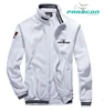 Bomber jackets handmade wholesale branded new style custom white color stand collar