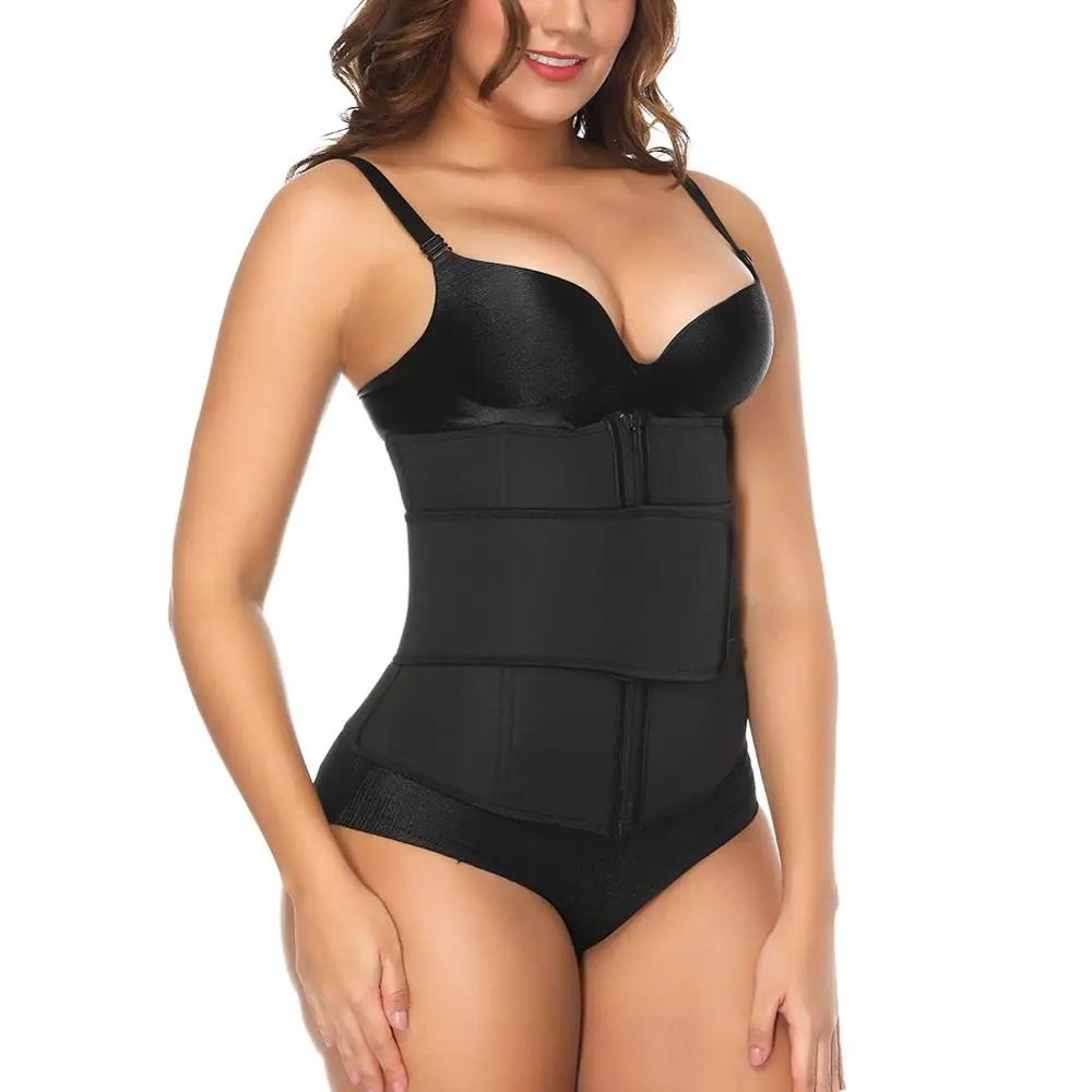 

Most Popular Body Shaper Women Belt Waist Cincher Waist Trainer Corset, As shown;custom is ok.