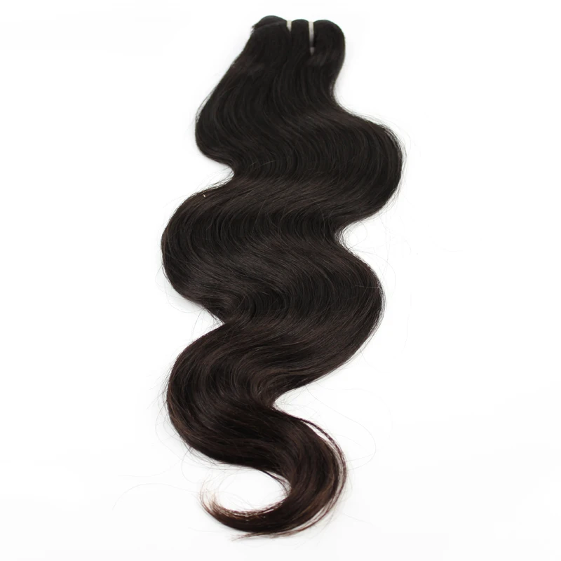 

10a natural color long virgin hair Brazilian unprocessed human hair from China