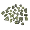 Big Sale ! semi precious 28 Pcs green jade Mix Free Form Shape 100 gms gemstoneIG8815