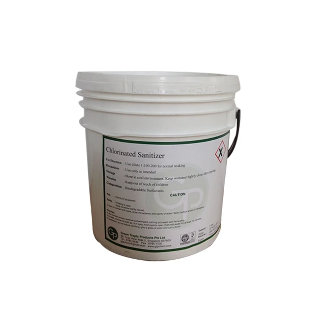 
Eco Friendly GTP 502 Chlorinated Sanitizer Supplier 5 Litre 