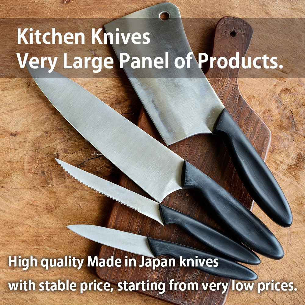 
Japanese kitchen knife. Masamoto, Sakai, Tojiro. 