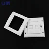 Top Grade Material 1Port, 2port, 4Port, 6Port Network Faceplates