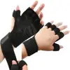 VENTILATED WORKOUT GYM GLOVES Weight Lifting Gloves with Built-in Wrist Wraps, Full Palm Protection & Extra Grip|Great for Pull