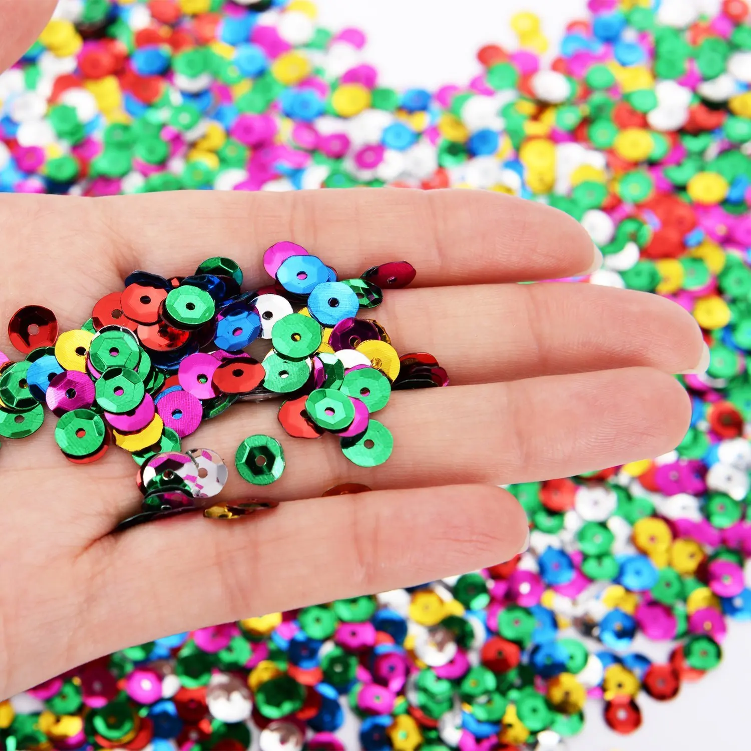 Sequins and Spangles Craft Supplies Fireboomoon 10,000pcs BULK CRAFT ...