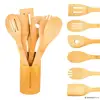 New choice light weighting Bamboo spoon / bamboo spoon kitchenware natural kitchen utensils easy clean