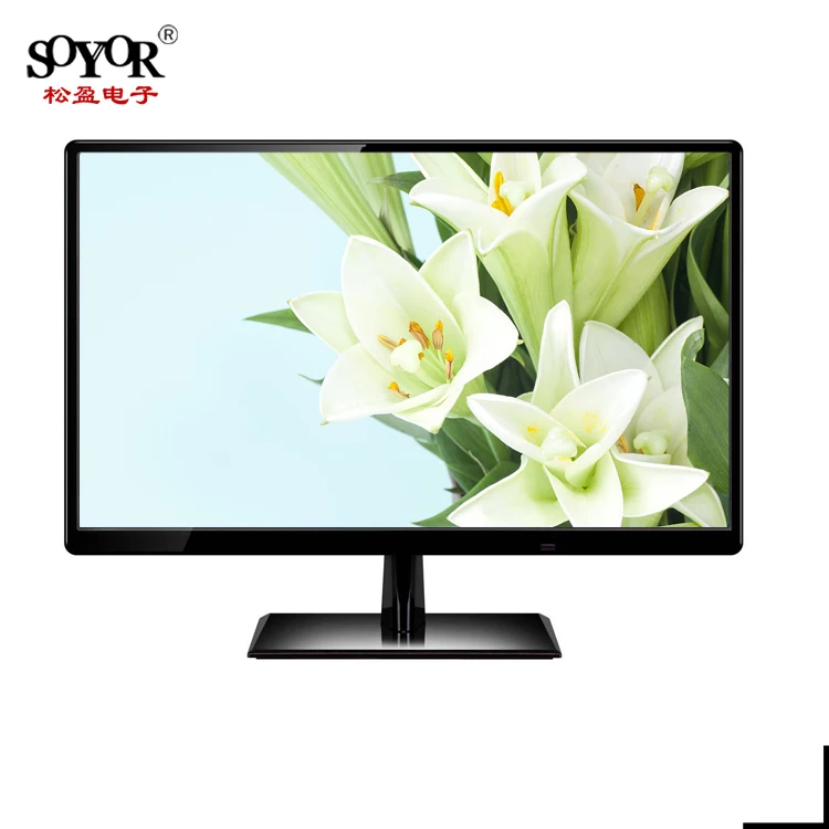 CCTV White 27 inch led monitor,  Wide screen led monitor 