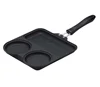 Nonstick Coated Triple Pan All Heat Source Available Made in Japan