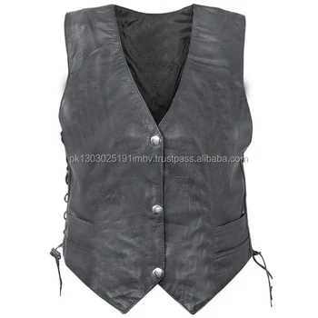 Women s sexy brown leather vest, naked jailbait girlies
