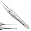 Castroviejo Forceps 4" Suture Tying Surgical 0.5mm 1x2 Micro Teeth Suturing Stainless Steel Surgical Instruments