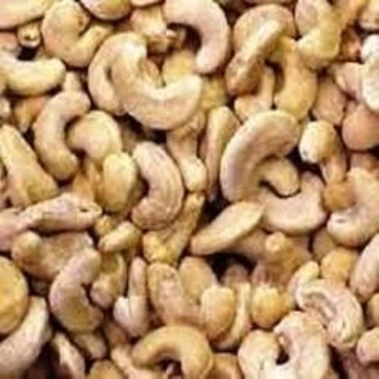 dried raw cashew nuts in shell