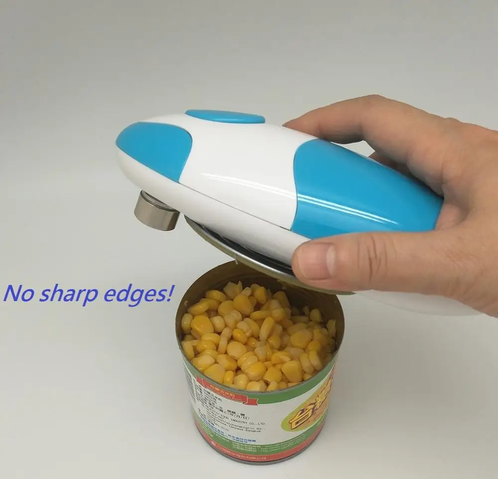 one touch automatic electric can tin opener with no hands