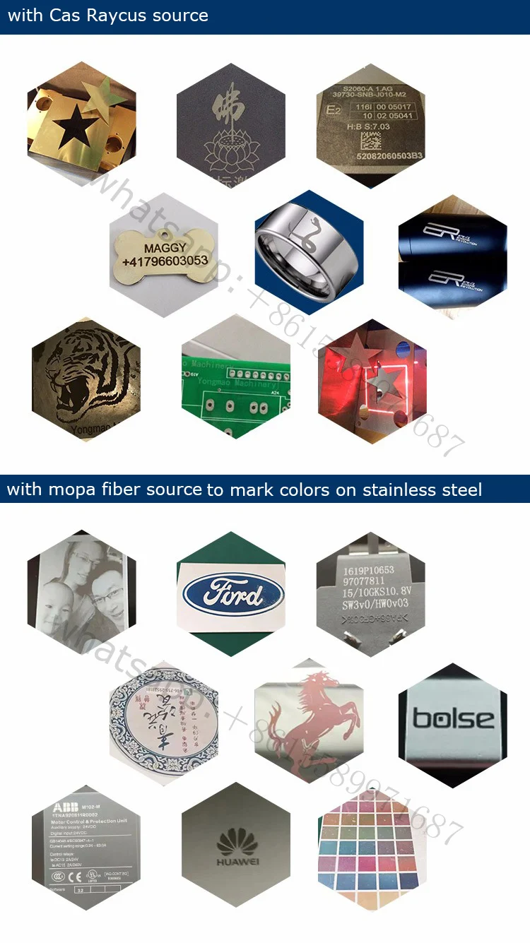 Brand New 30W Fiber Metal Engraver , Laser Marking Machine