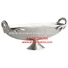 Silver Boat Bowl For Fruit & Flower