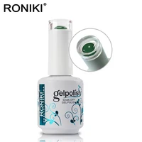 

RONIKI factory rose red colors soak off nail uv global fashion gel polish