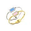 Wholesale Eternal Love Customizable Crystal Cake Fancy Designer Bangle For Ladies