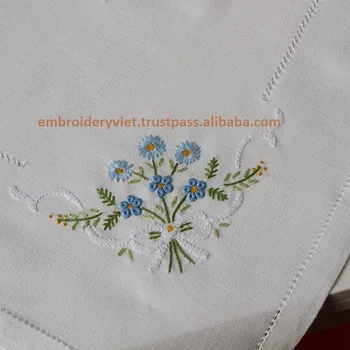 ベトナムハンドメイド刺繍テーブルクロス Buy ハンドメイド刺繍テーブルクロス ベトナム手作り テーブルリネン用の販売 Product On Alibaba Com