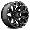 17 inch ASSAULT mate Black with Milled Accents - Angle View 2019 wheels for sale alloy wheels
