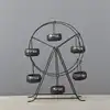 Ferris Wheel Cupcake Stand Metal Wire Frame Dessert Carrier Display for Circus Party Kids Birthday, Wedding and Carnival