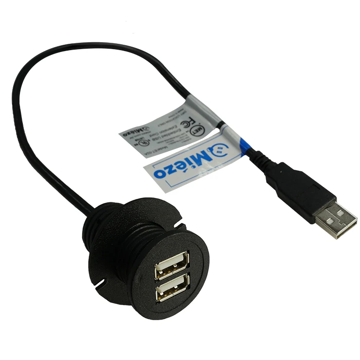 
Recessed Desk Grommet USB Outlet Socket Embedded in Furniture 