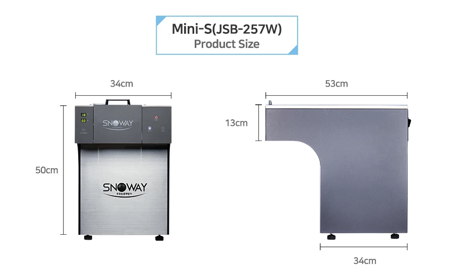 Buy Wholesale South Korea The Best Bingsu Machine Snoway Mini-j