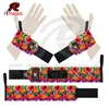 Three Strip Custom color Weight Lifting wrist Wraps. / Wrist support Wrist wraps / Weight lifting wrist wraps
