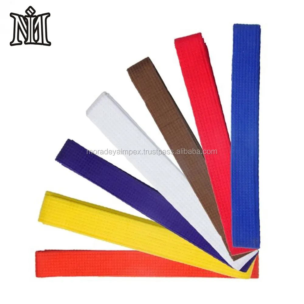 Pakistan Suppliers Martial Arts Belt Taekwondo Karate Belt Manufacturer