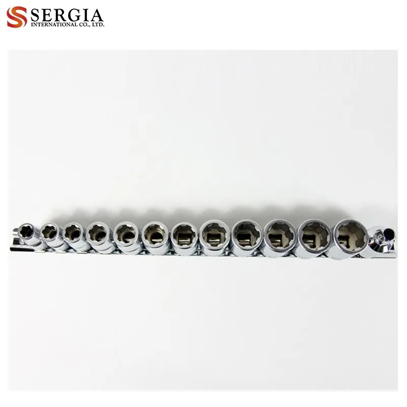 Taiwan 8 To 19mm 13pcs 3/8" Grip Tite German Socket Set Buy Socket