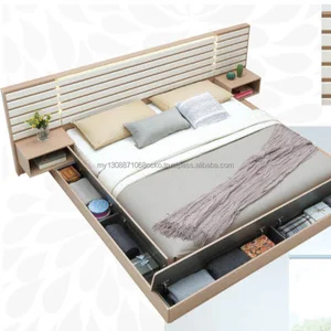 Japanese Modern Traditional Design Bed Frame