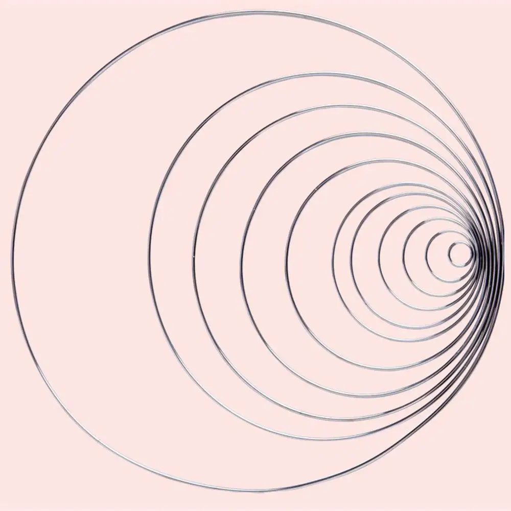 
Hoops for Bridesmaid Floral Wreath 